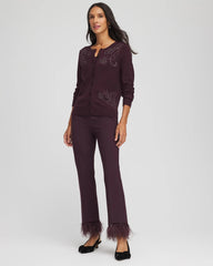 Chico's Online - Embellished Crewneck Cardigan