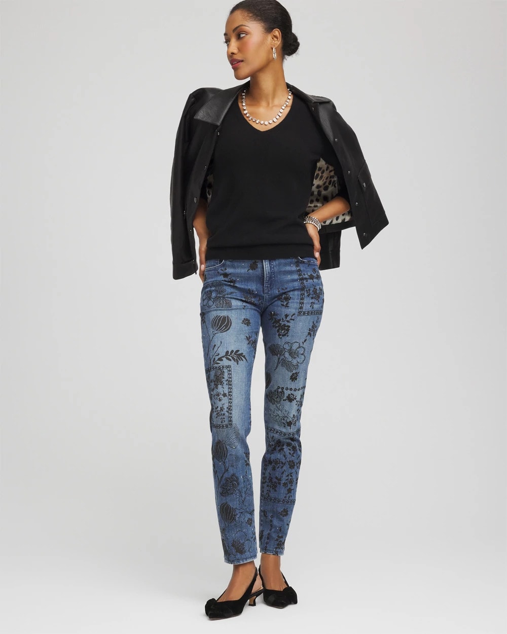 Chico's On Sale - Relaxed V-Neck Cashmere Sweater
