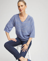 Chico's Discount - Dolman V-Neck Sweater