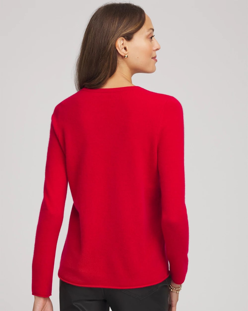 Chico's Outlet - Crewneck Cashmere Pullover Sweater