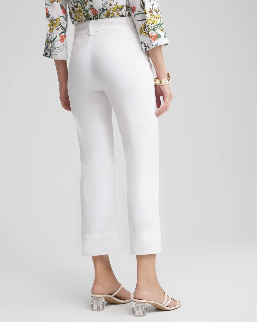 Chico's On Sale - Trapunto Straight Leg Cropped Pants