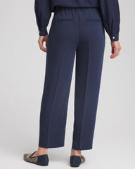 Chico's US - Stretch Crepe Tapered Ankle Pants