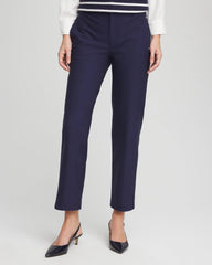 Chico's Discount - Cotton Straight Ankle Trousers