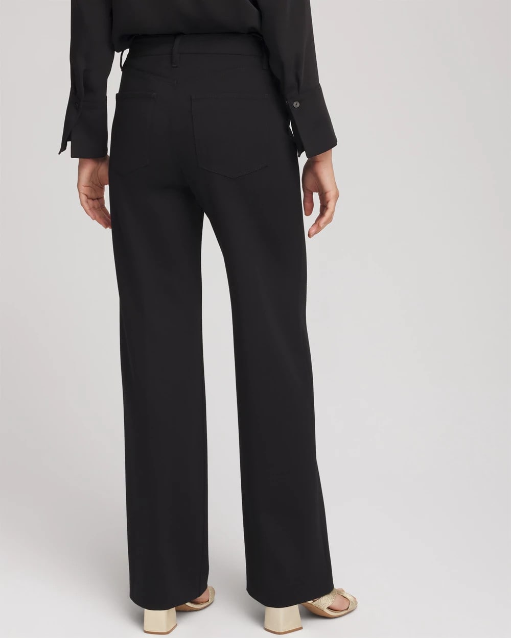 Chico's Sale - Five-Pocket Wide-Leg Ponte Pants