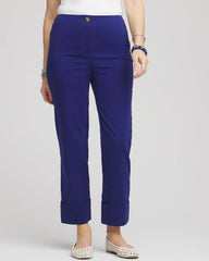 Chico's Outlet - Stretch Sateen Cropped Pants