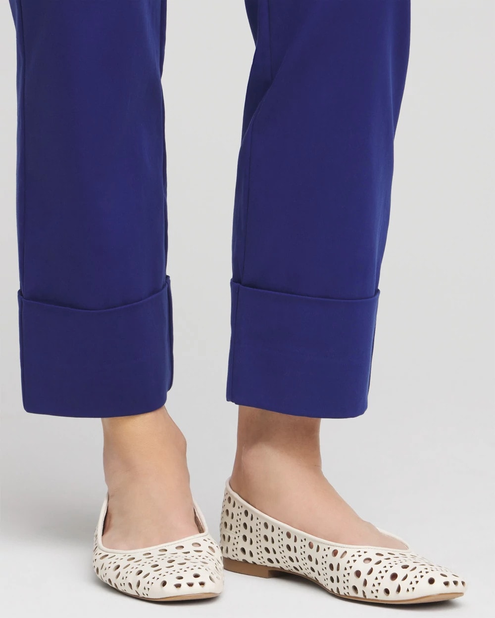 Chico's Outlet - Stretch Sateen Cropped Pants