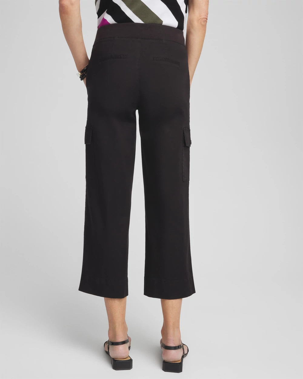 Chico's Outlet - Cargo Straight Leg Cropped Pants