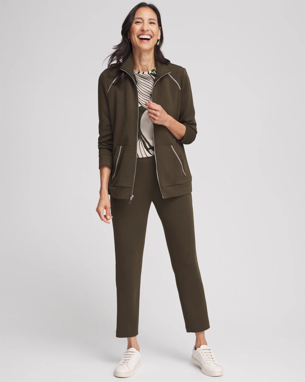 Chico's Online - Zenergy® Caviar Bead Scuba Ankle Pants