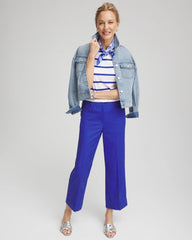 Chico's On Sale - Lightweight Relaxed Straight Cropped Pants