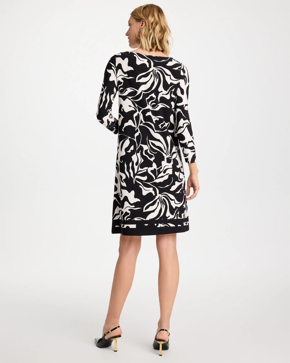 Chico's Sale - Jersey Knit Boatneck Shift Dress