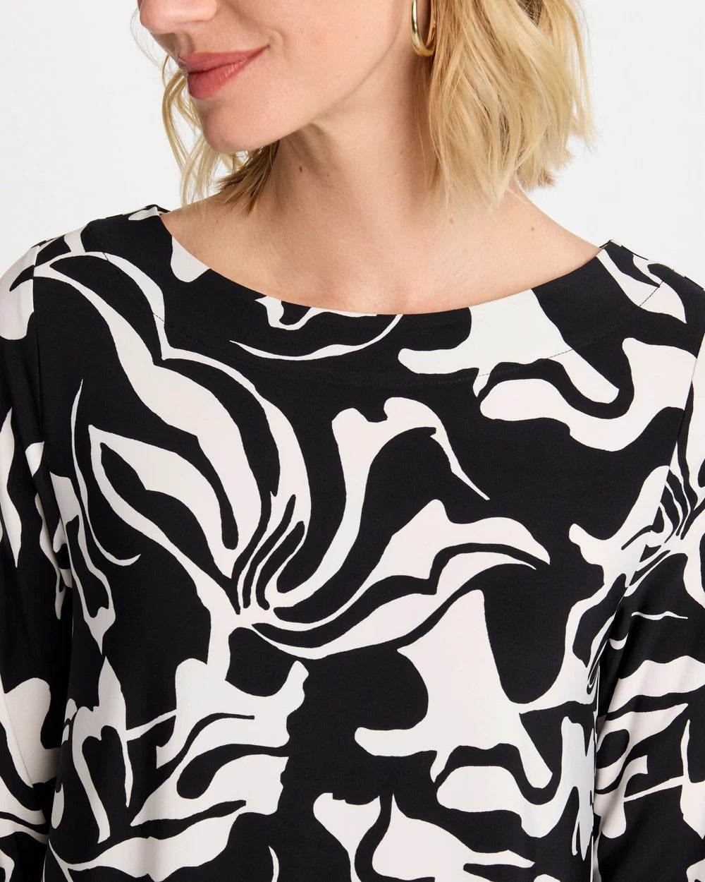 Chico's Sale - Jersey Knit Boatneck Shift Dress