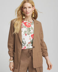 Chico's Discount - Linen Stretch Blazer