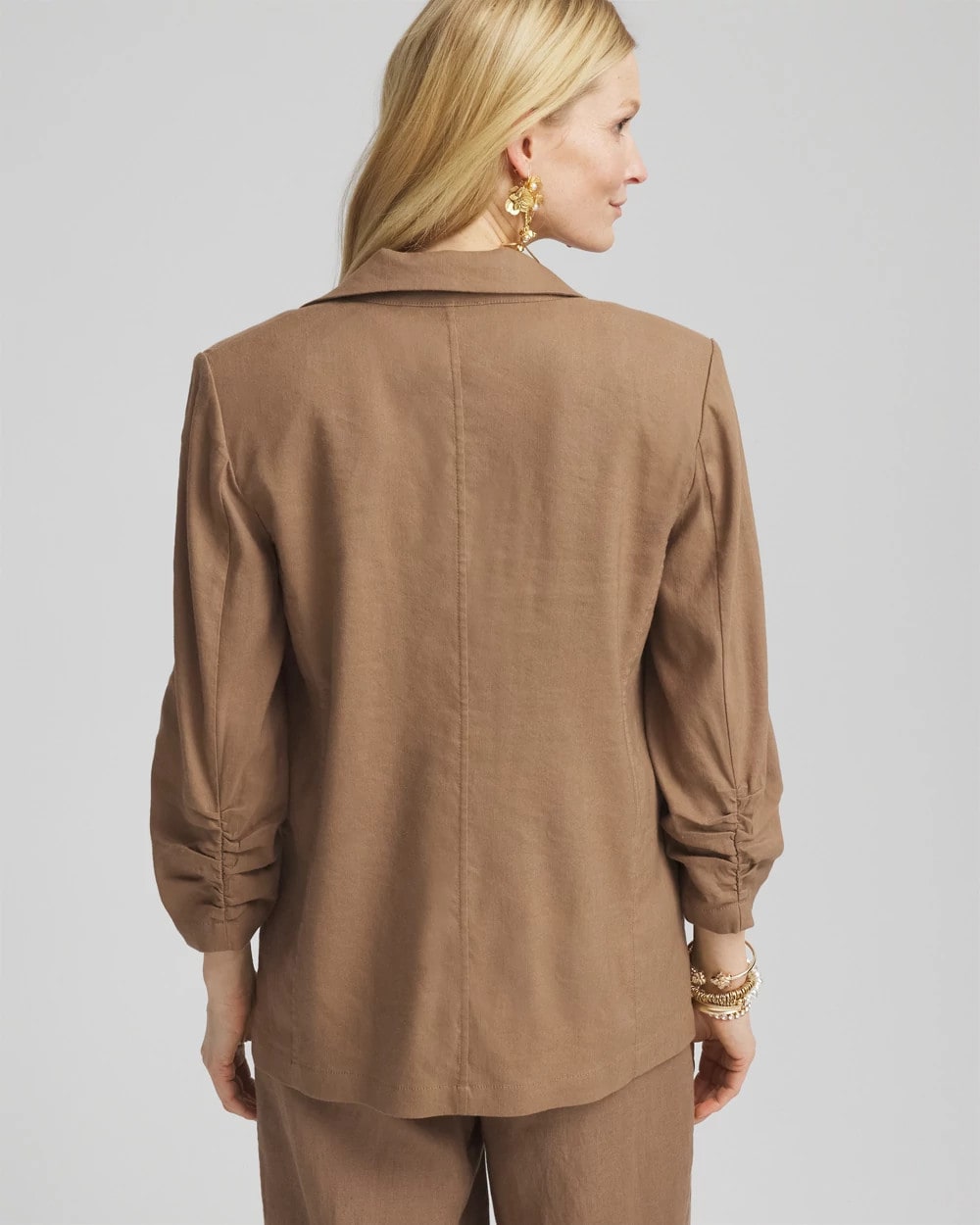 Chico's Discount - Linen Stretch Blazer