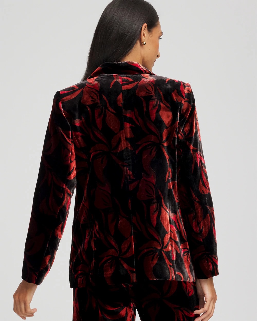 Chico's / Velvet Printed Blazer