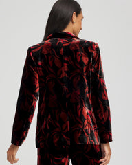 Chico's / Velvet Printed Blazer