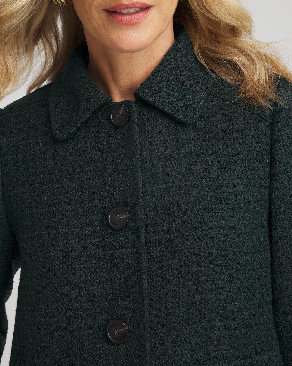 Chico's On Sale - Tweed Cropped Jacket