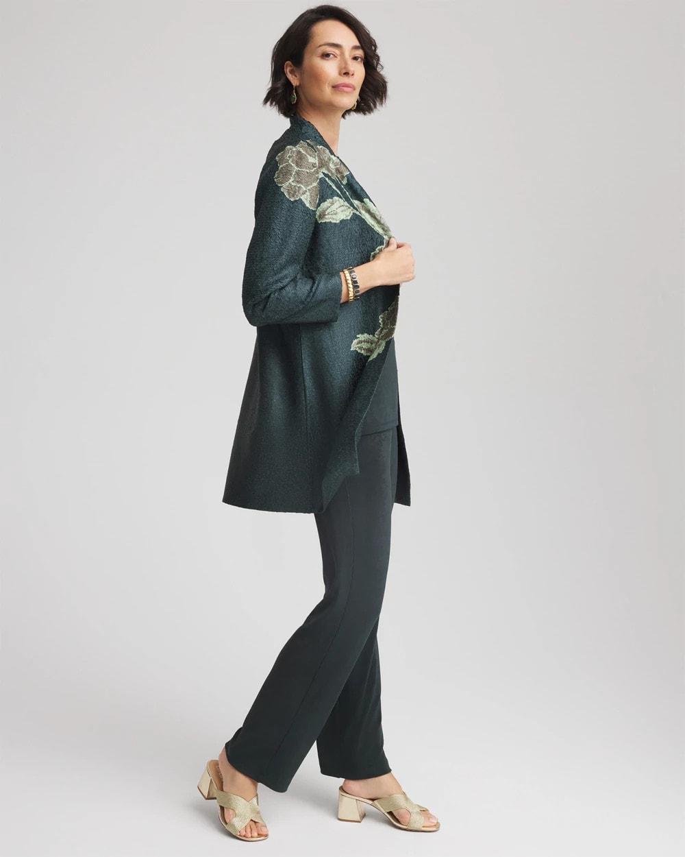 Chico's Online - Travelers™ Collection Artisanal Crushed Reversible Jacket