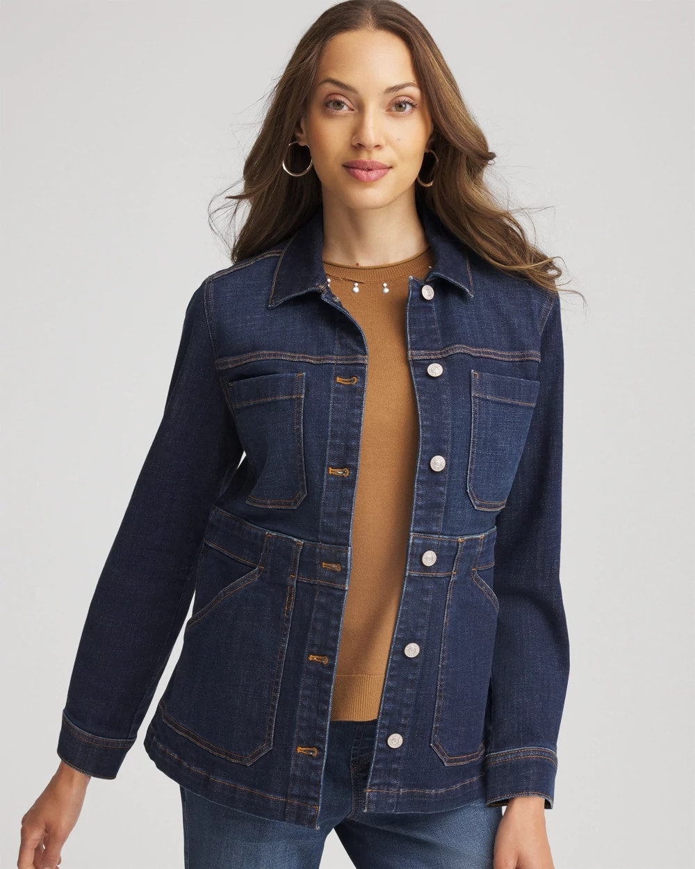 Chico's US - Denim Field Jacket