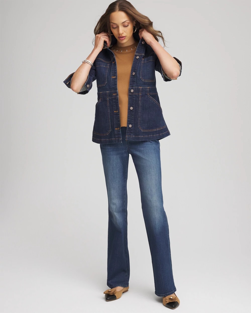 Chico's US - Denim Field Jacket