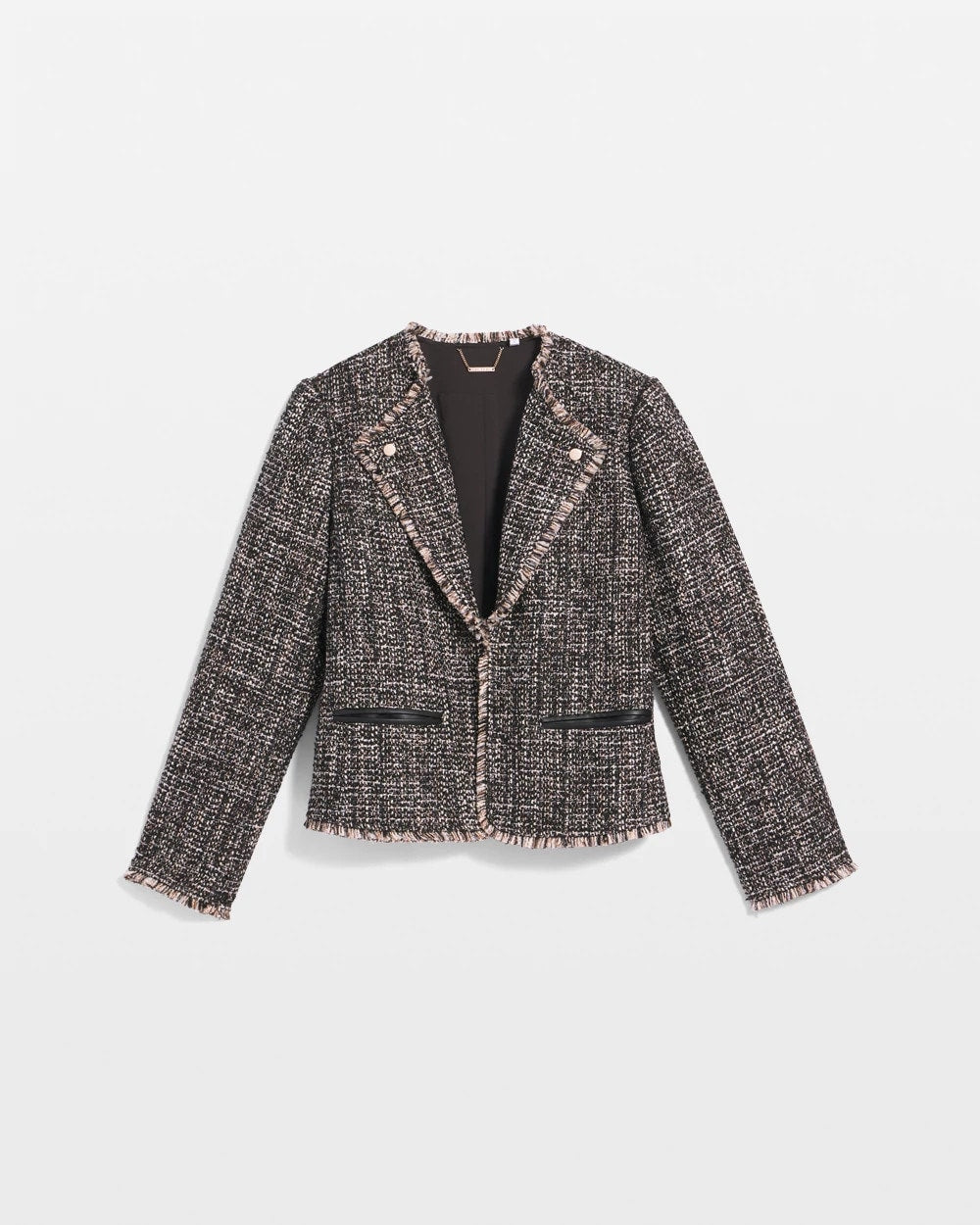 Chico's Discount - Tweed Mix Moto Jacket