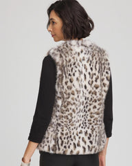 Chico's For Sale - Snow Leopard Faux Fur Vest