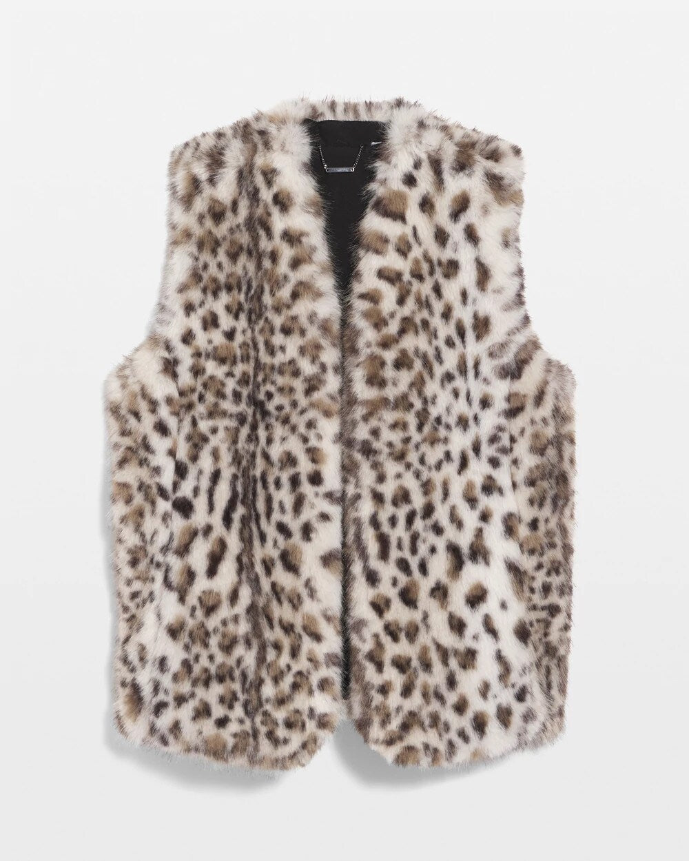 Chico's For Sale - Snow Leopard Faux Fur Vest