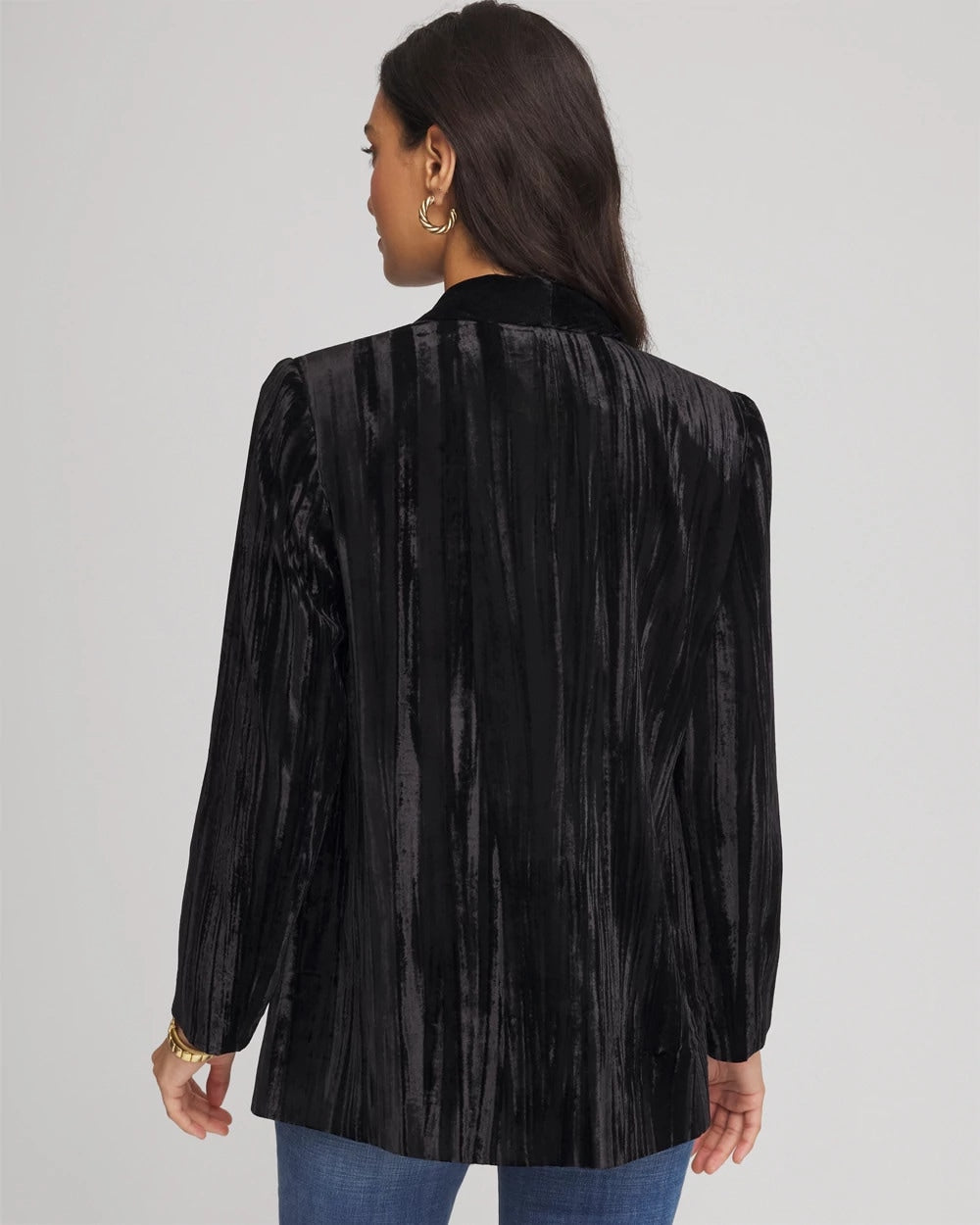 Chico's On Sale - Velvet Shawl Collar Blazer