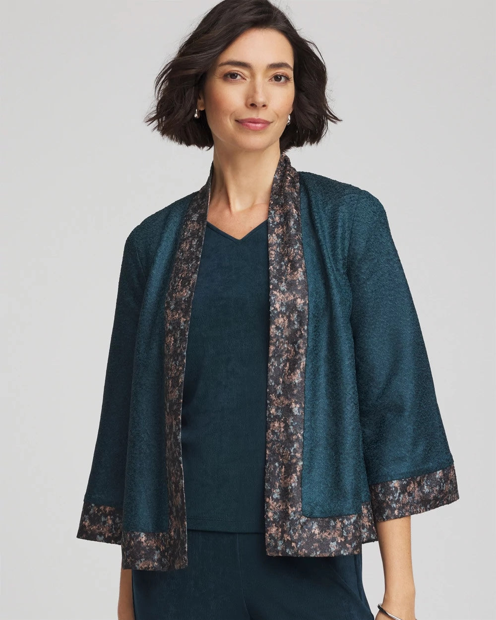 Chico's Online - Travelers™ Collection Crystal Crushed Reversible Jacket