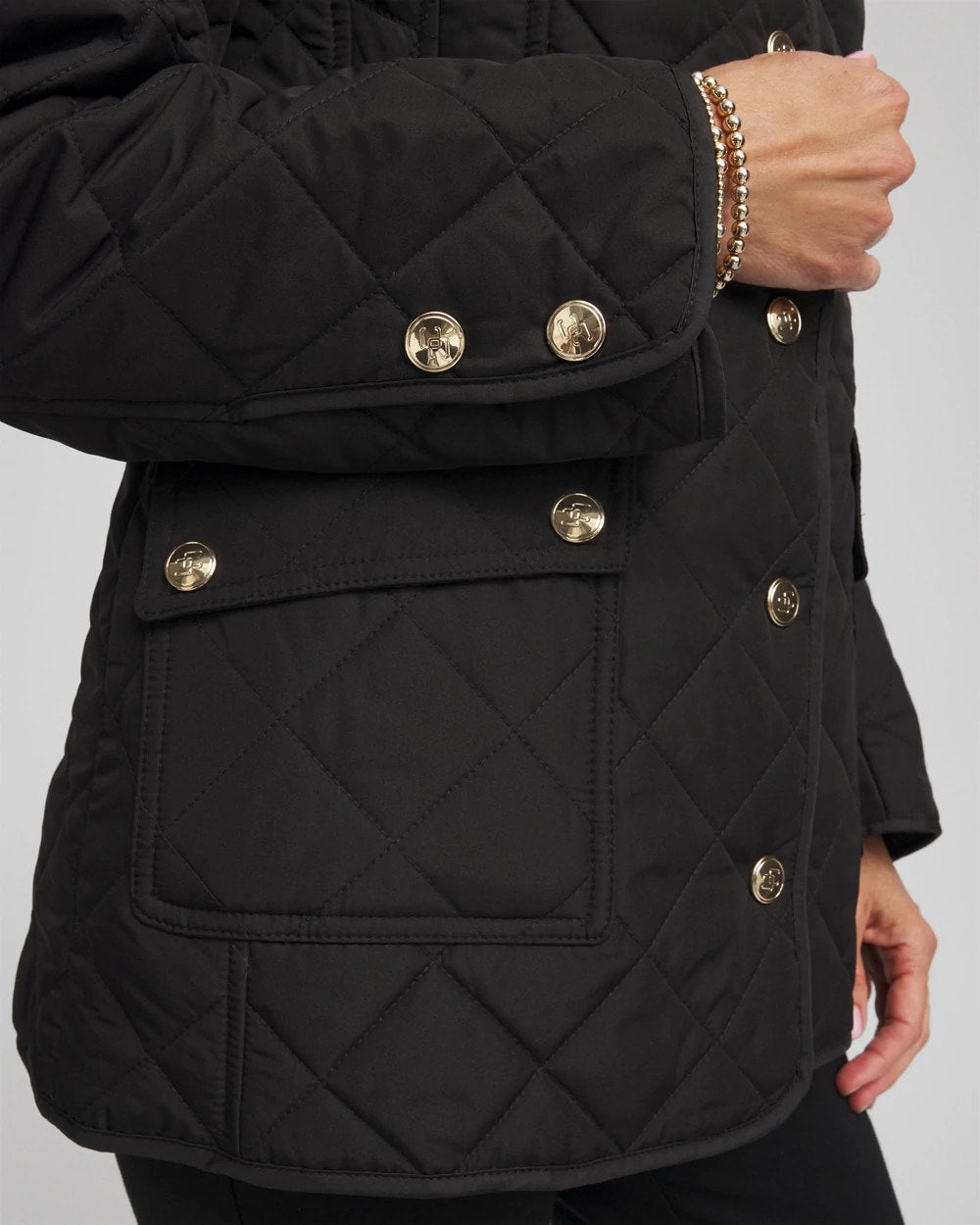 Chico's US - Quilted Barn Jacket
