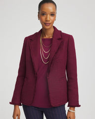 Chico's For Sale - Tweed Fringe Blazer