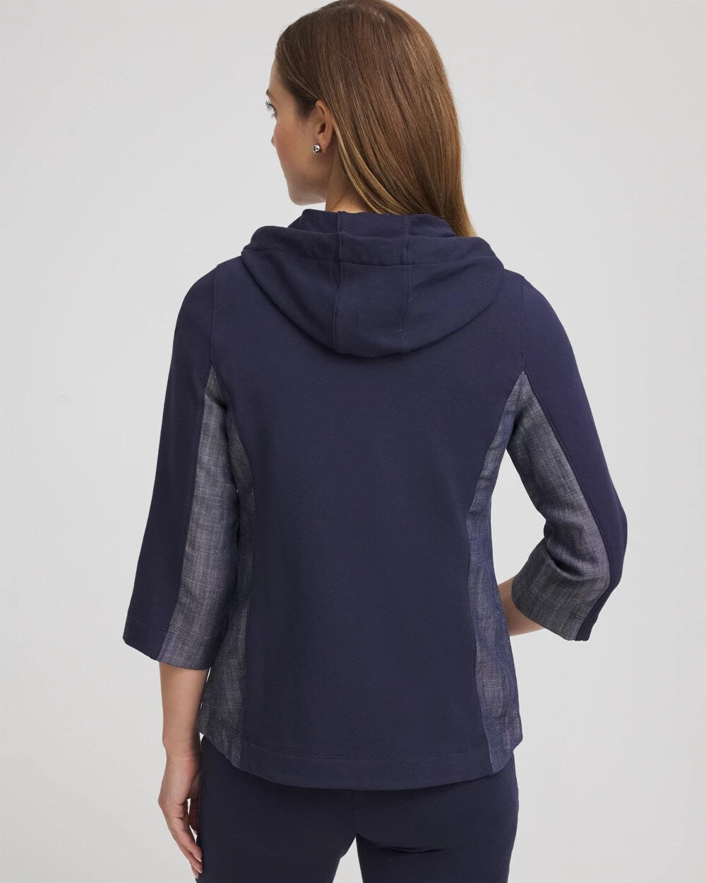 Chico's Outlet - Zenergy® French Terry & Chambray Jacket
