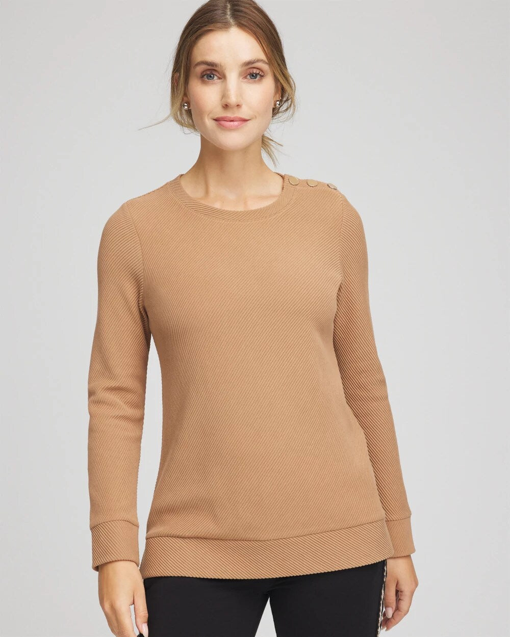 Chico's On Sale - Zenergy® Ottoman Ribbed Tunic