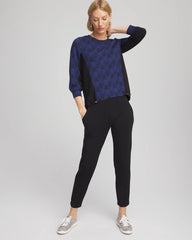 Chico's Outlet - Zenergy® Jacquard Bungee Top