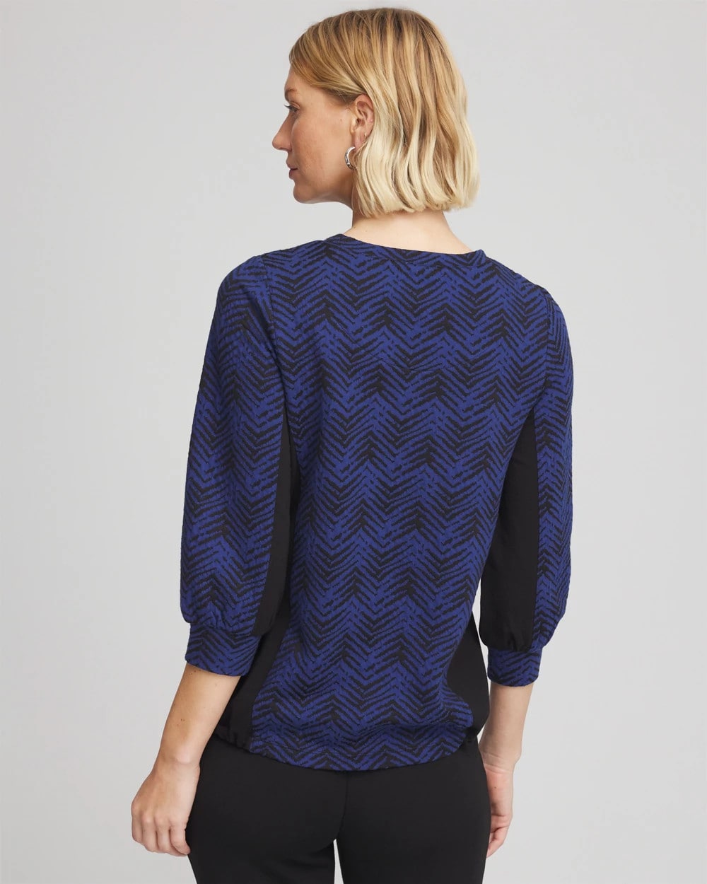 Chico's Outlet - Zenergy® Jacquard Bungee Top