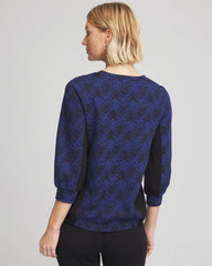 Chico's Outlet - Zenergy® Jacquard Bungee Top