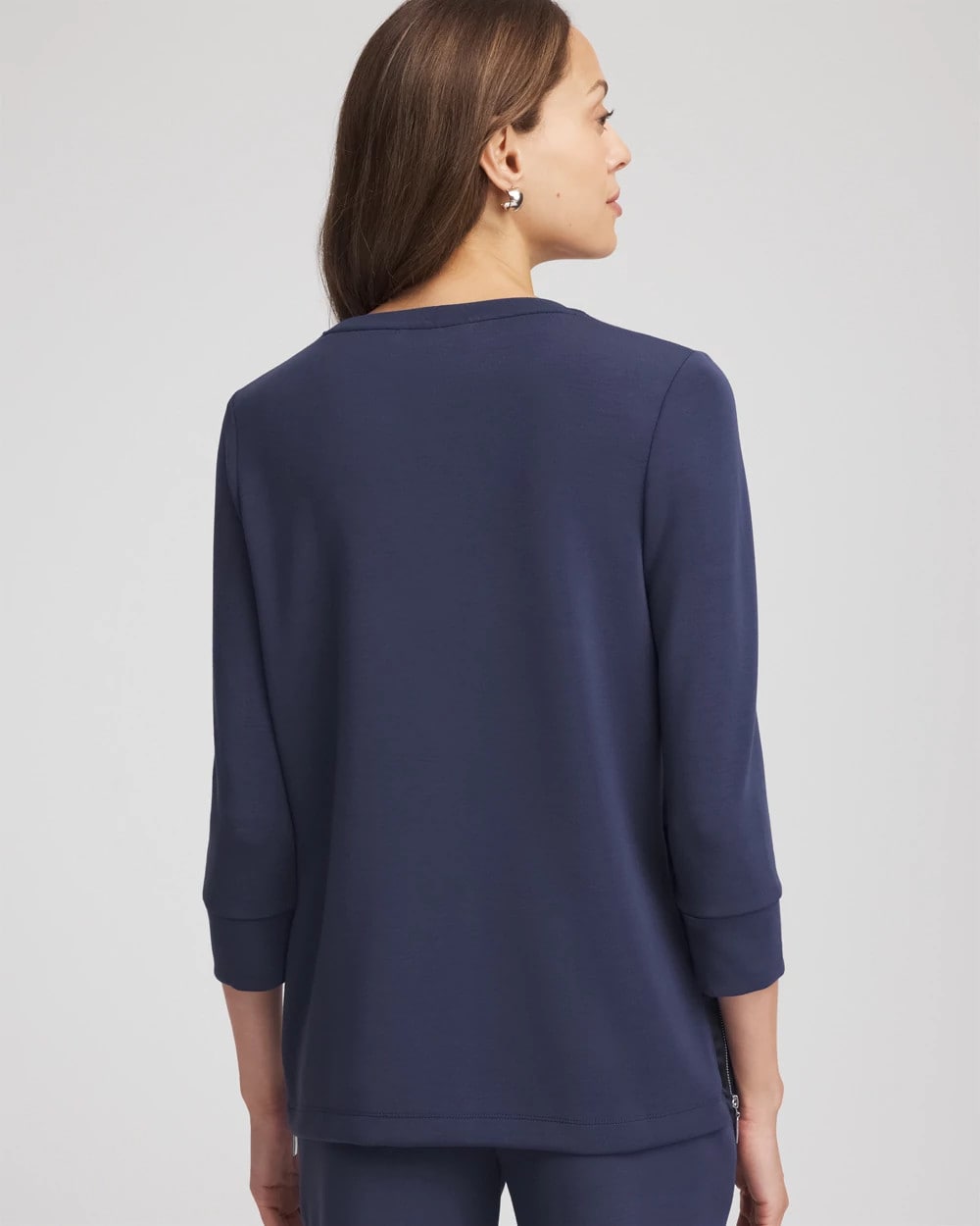 Chico's Sale - Zenergy® Satin-Trim Tunic