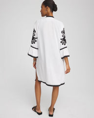 Chico's / Embroidered Beach Swimsuit Cover Up