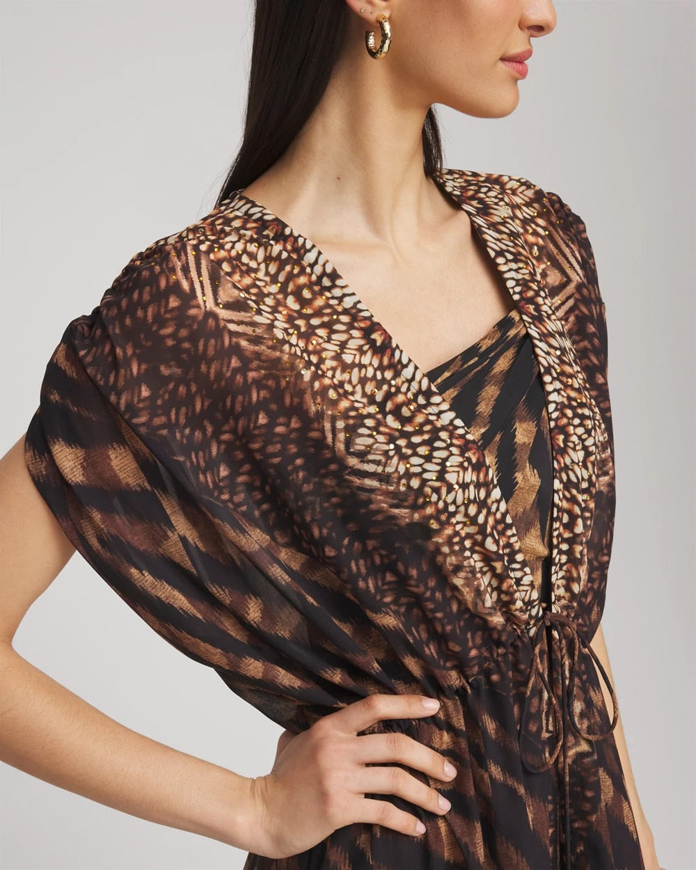 Chico's Online - Miraclesuit® Raya De Safari Kimono Cover-Up