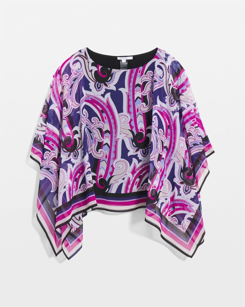 Chico's Sale - Travelers™ Paisley Chiffon Layered Top