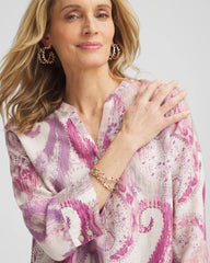 Chico's Discount - No Iron™ Multi Paisley Linen Tunic