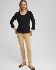 Chico's On Sale - Textured Scoopneck Cardigan