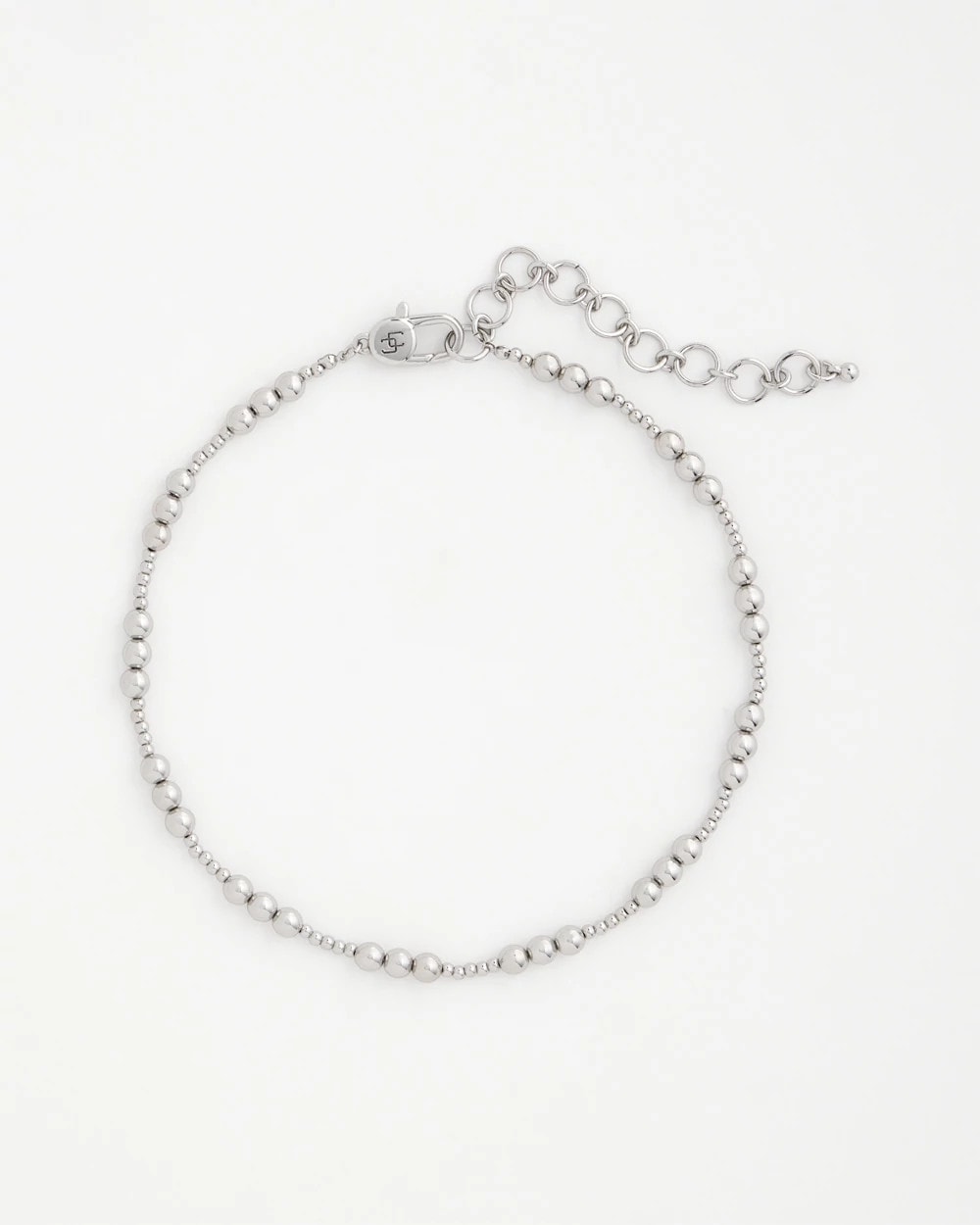 Chico's For Sale - Silvertone Beaded Necklace