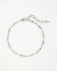 Chico's For Sale - Silvertone Beaded Necklace