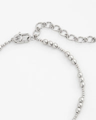 Chico's For Sale - Silvertone Beaded Necklace