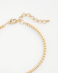 Chico's Outlet - Golden Beaded Necklace