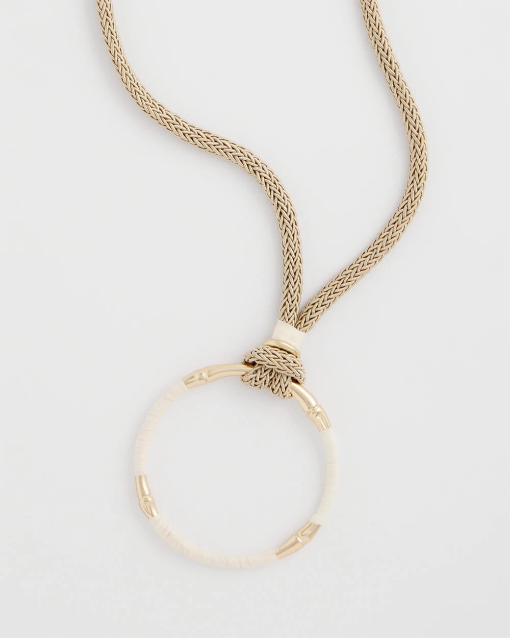 Chico's Discount - Large Open Pendant Necklace