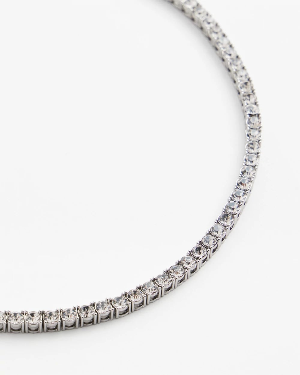 Chico's For Sale - Silver Tennis Necklace