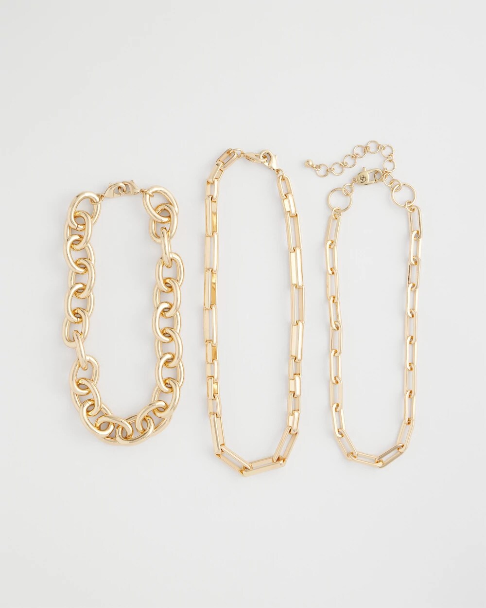 Chico's Discount - Convertible Three-Strand Chain Necklace