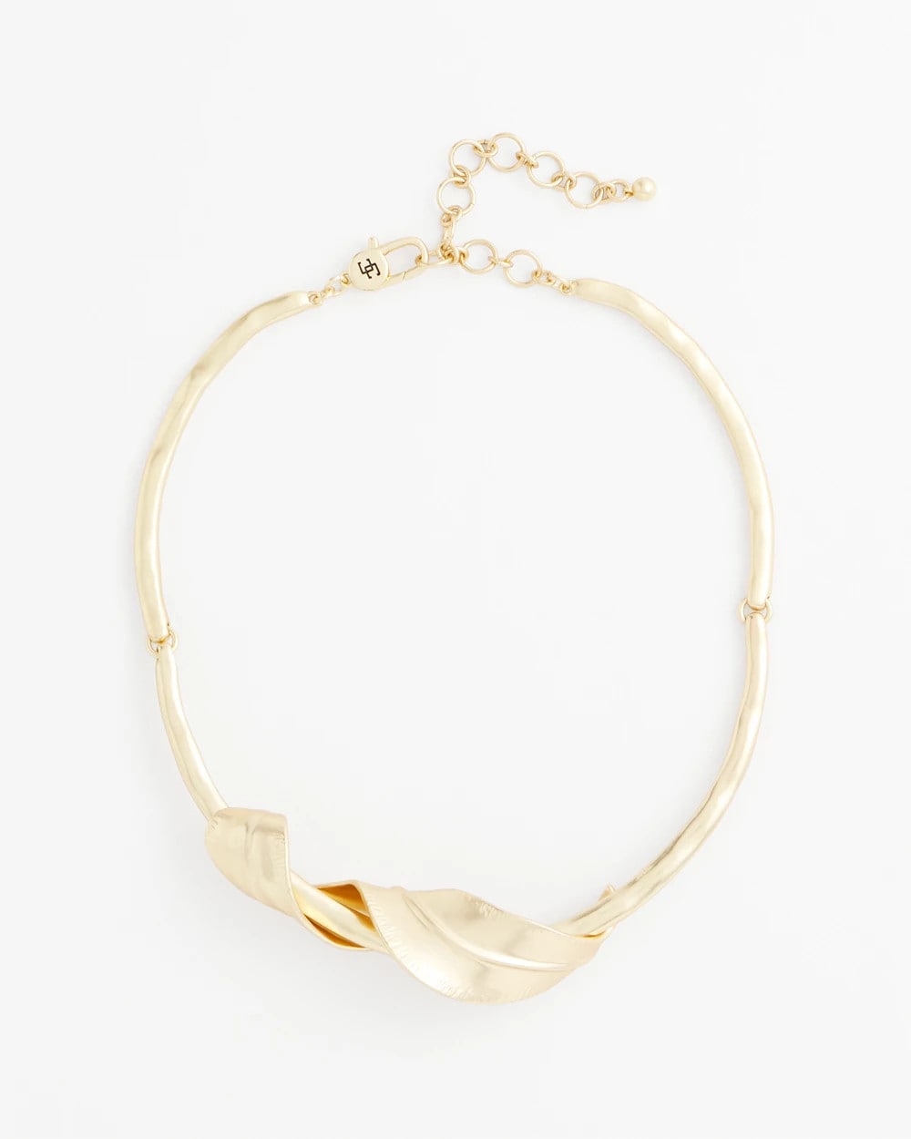 Chico's Outlet - Golden Leafy Collar Necklace