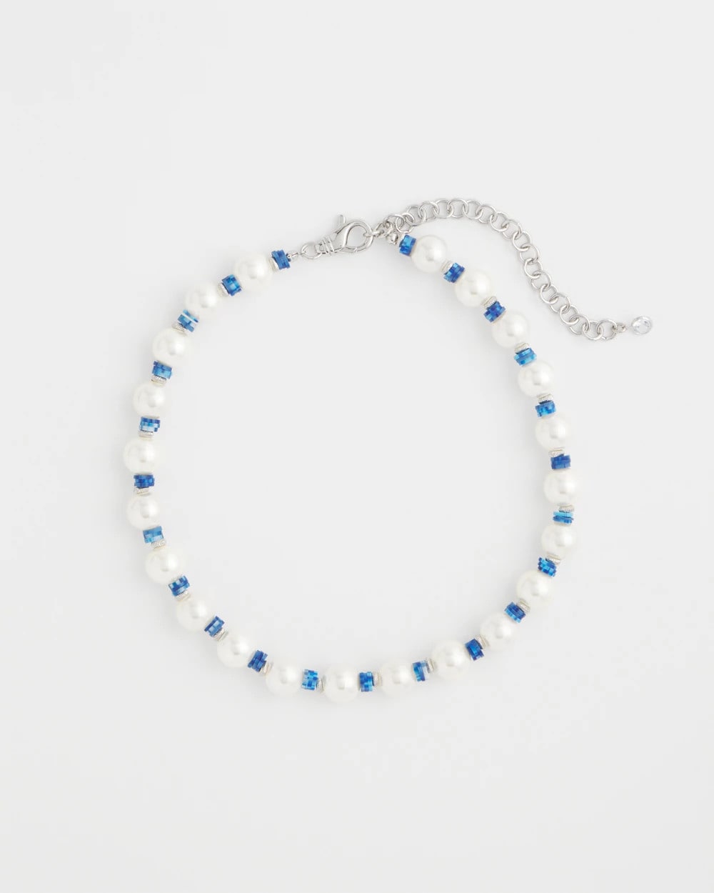Chico's Online - Short Pearl Blue Necklace